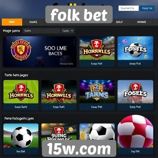 Análise das opções de jogos disponíveis no Folk Bet