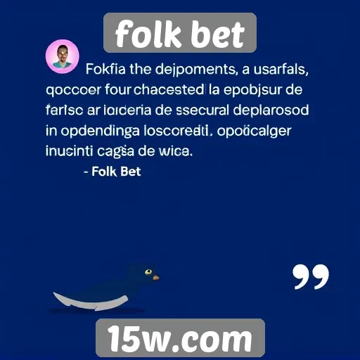 Depoimentos de usuários sobre a experiência na Folk Bet