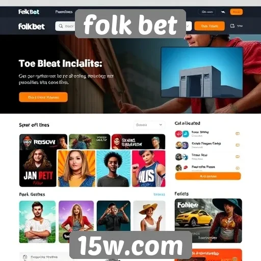 Análise da interface do usuário do site folk bet